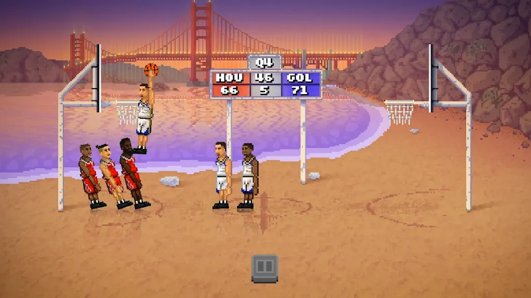 Bouncy Basketball (Баунси Баскетбол)  [МОД Mega Pack] Screenshot 1