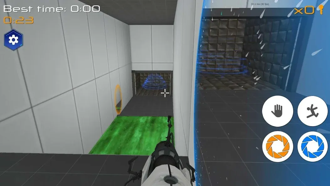 Portal Maze 2 game 3D aperture  [МОД Menu] Screenshot 3