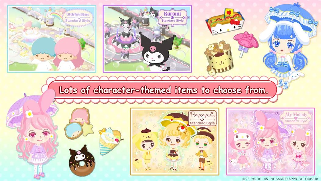 HelloKittyWorld2 Sanrio Kawaii (ХеллоуКиттиВорлд2 Санрио Каваии)  [МОД Бесконечные монеты] Screenshot 4
