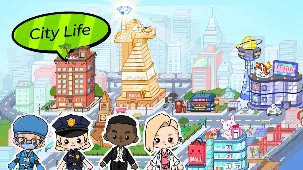 Aha World: Baby Care (Аха Ворлд)  [МОД Unlocked] Screenshot 4