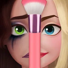 Скачать взломанную Fantasy Stylist: Match 3 (Фантазийный стилист)  [МОД Mega Pack] - полная версия apk на Андроид
