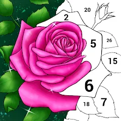 Взломанная Casual Color - Color by Number  [МОД Бесконечные деньги] - последняя версия apk на Андроид