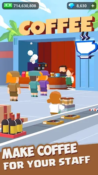 Idle Courier (Айдл Курьер)  [МОД Меню] Screenshot 1