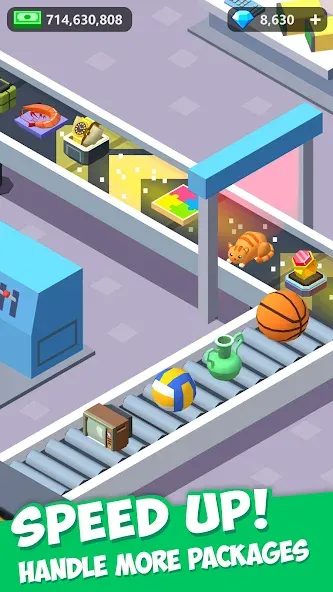 Idle Courier (Айдл Курьер)  [МОД Меню] Screenshot 4