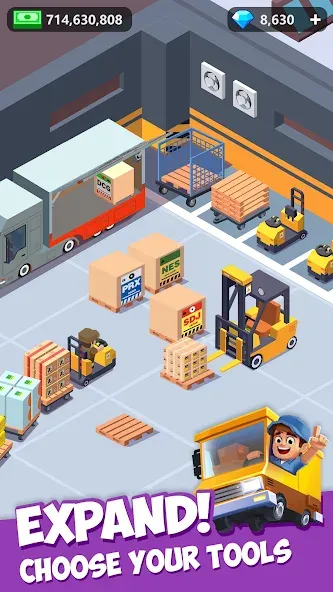 Idle Courier (Айдл Курьер)  [МОД Меню] Screenshot 5