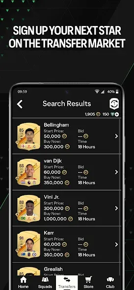 EA SPORTS FC™ 24 Companion (ИЭ СПОРТС ФИФА 23 Компаньон)  [МОД Меню] Screenshot 5