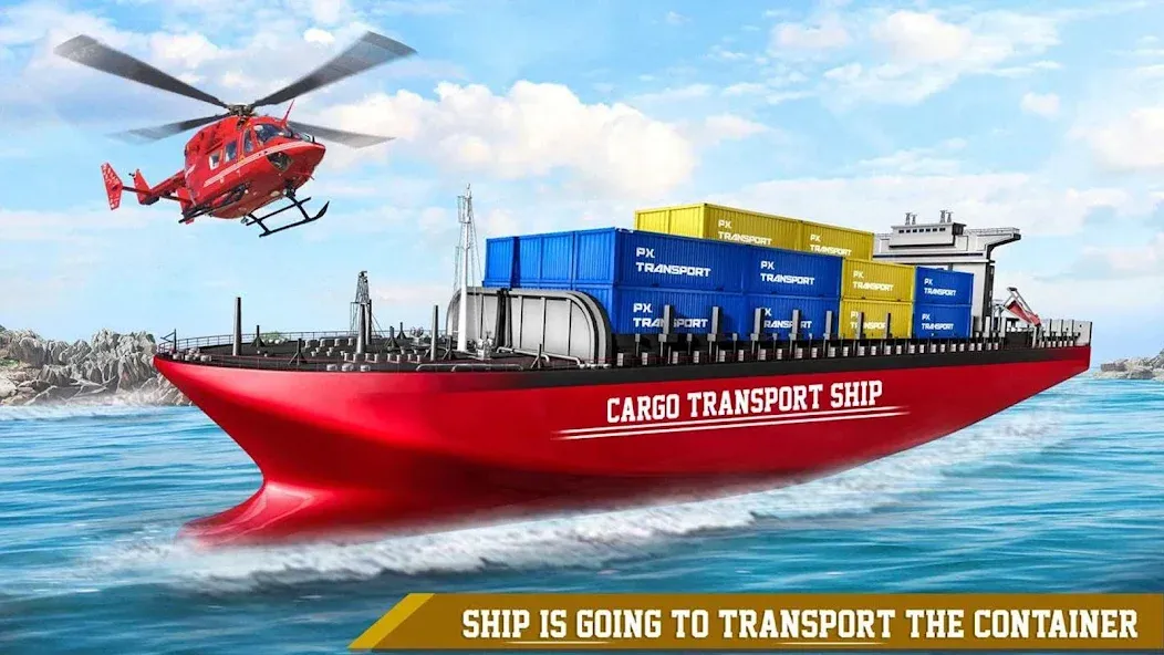 Cargo Transport Truck Driving (Грузовик перевозки грузов)  [МОД Бесконечные монеты] Screenshot 3