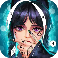 Взломанная Coloring Games-Color By Number  [МОД Mega Pack] - последняя версия apk на Андроид