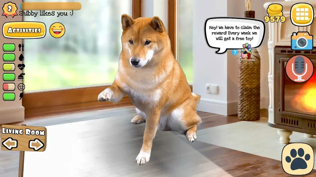 Adopt a pet : Corgi Games (Риал Петс бай Фруви)  [МОД Mega Pack] Screenshot 2
