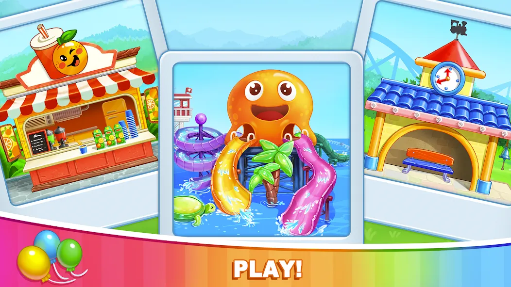 Car games Bulldozer for kids 5  [МОД Все открыто] Screenshot 5