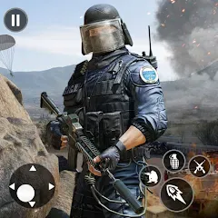Скачать взлом Gun Shooting Games Fps Offline  [МОД Бесконечные деньги] - полная версия apk на Андроид