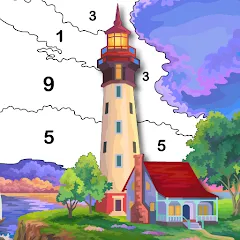 Скачать взлом Hey Color Paint by Number Art  [МОД Mega Pack] - полная версия apk на Андроид