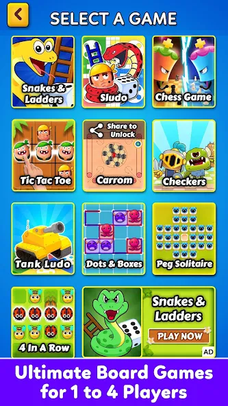 Family Board Games Offline  [МОД Unlimited Money] Screenshot 1