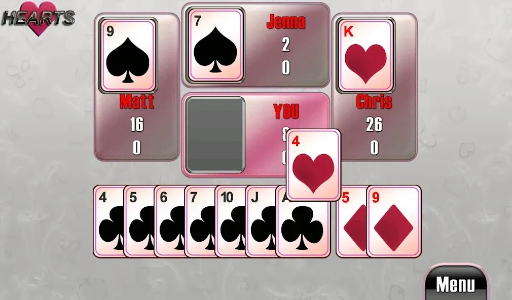 Hearts  [МОД Menu] Screenshot 3