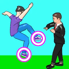 Взломанная Slow Mo Run (Слоу Мо Ран)  [МОД Все открыто] - полная версия apk на Андроид