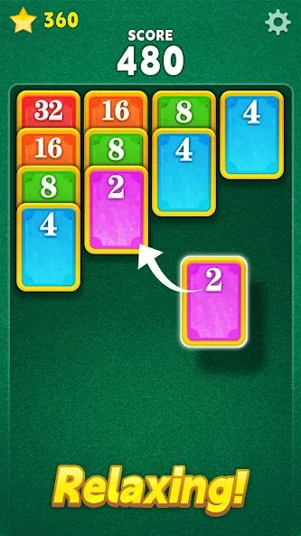 Merge Card Puzzle  [МОД Меню] Screenshot 1