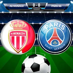 Скачать взломанную Jeu de Ligue 1 (Же де Лиг 1)  [МОД Меню] - полная версия apk на Андроид