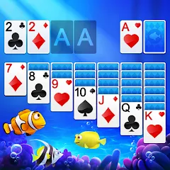 Взломанная Solitaire  [МОД Menu] - полная версия apk на Андроид