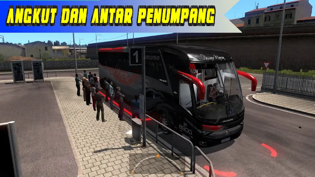 Bus Telolet Basuri Nusantara (Бус Телолет Басури Нусантара)  [МОД Меню] Screenshot 3