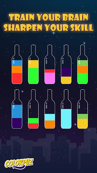 Colorpuz - Water Sort Puzzle (Колорпаз)  [МОД Unlimited Money] Screenshot 2
