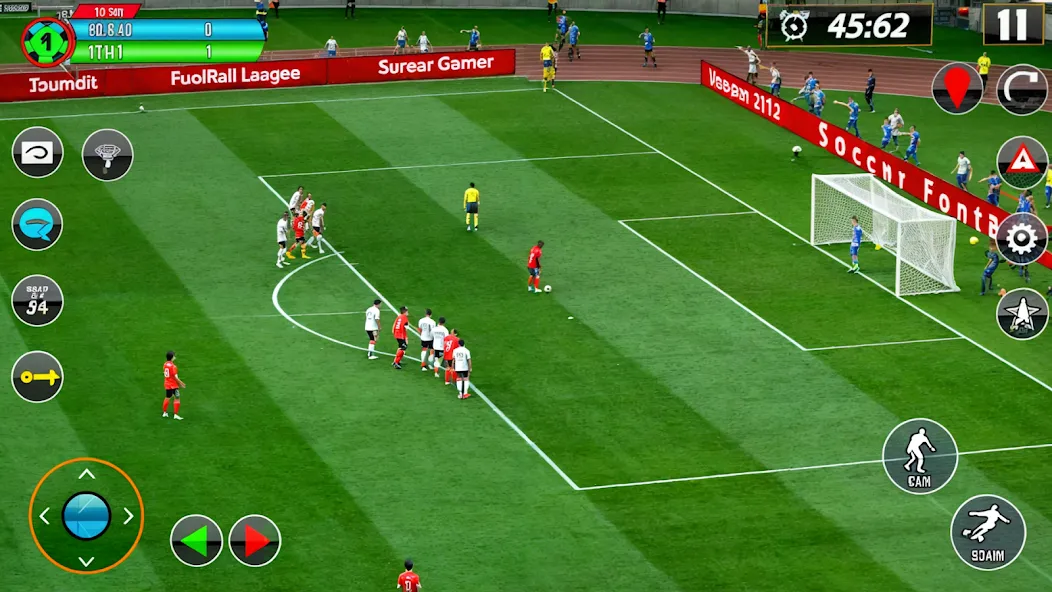 Soccer Games Football 2022  [МОД Бесконечные монеты] Screenshot 5