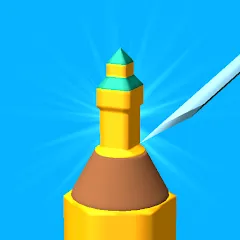 Скачать взломанную Carve The Pencil (Карв зе Пенсил)  [МОД Бесконечные деньги] - полная версия apk на Андроид