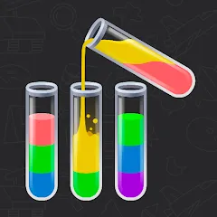 Скачать взломанную Water Sort Puzzle - Sort Color  [МОД Меню] - последняя версия apk на Андроид
